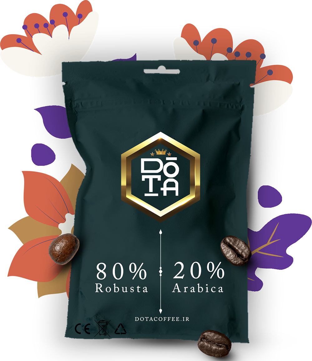 قهوه ترکیبی | %20 Robusta 80% & Arabica
