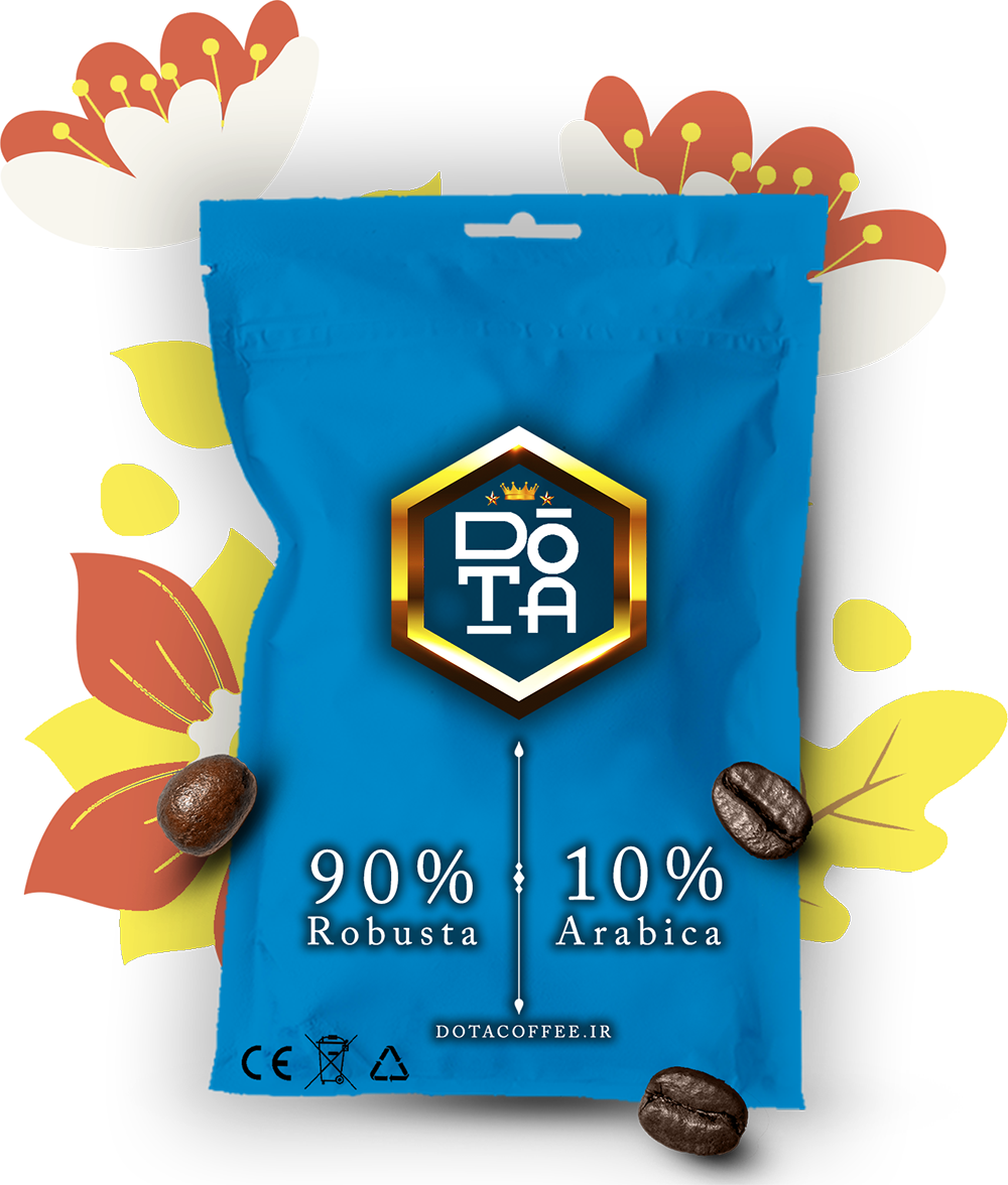 قهوه ترکیبی | %10 Robusta 90% & Arabica